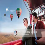 Weight or age limit for hot air ballooning in Dubai.